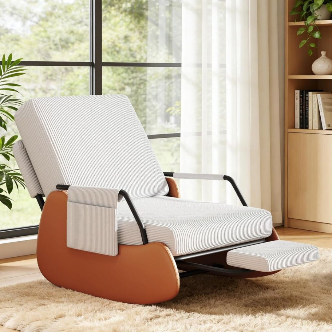 Fauteuil a Bascule, Dimensions 68 x 83 x 84 cm