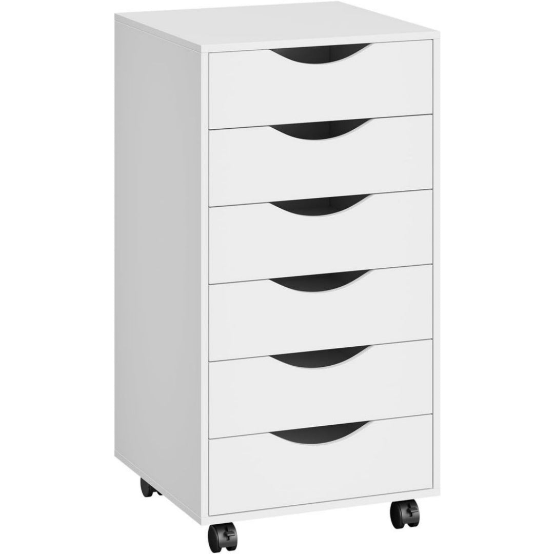 Le caisson de bureau qui est equipe de 6 tiroirs de grande sert a ranger des documents – Table d'Appoint