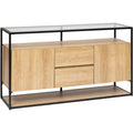 Meuble en Bois de Chene, Finition Multicolore