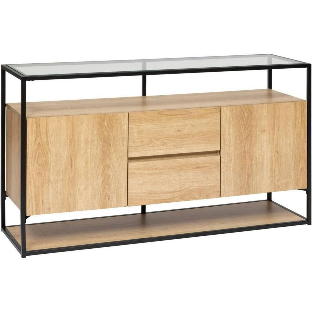 Meuble en Bois de Chene, Finition Multicolore