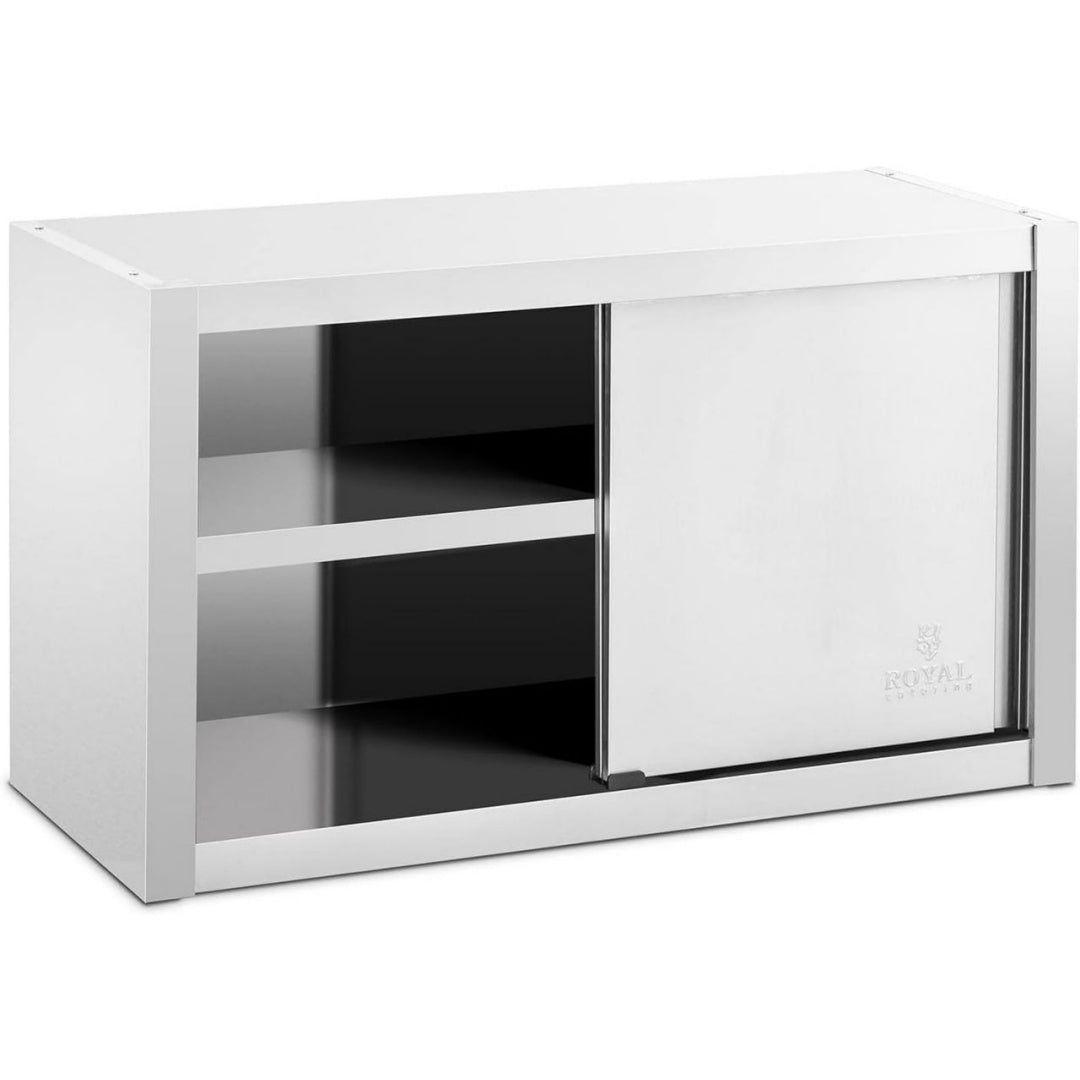 Vaste espace de rangement – armoire murale volumineuse – Armoire Suspendue Murale en Acier Inoxydable, 100 x 45 x 60 cm