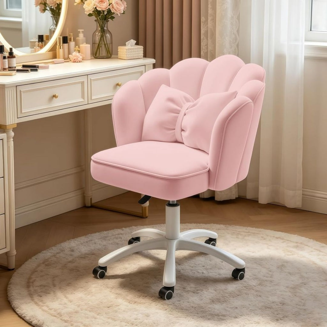 Fauteuil de Bureau Ergonomique en Velours