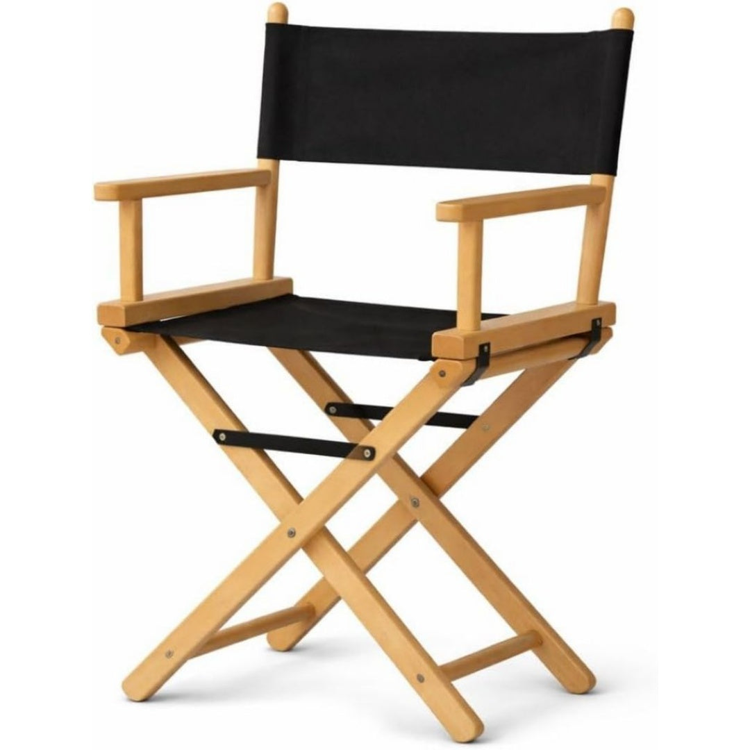 Fauteuil en Bois de Hetre de Couleur Noir