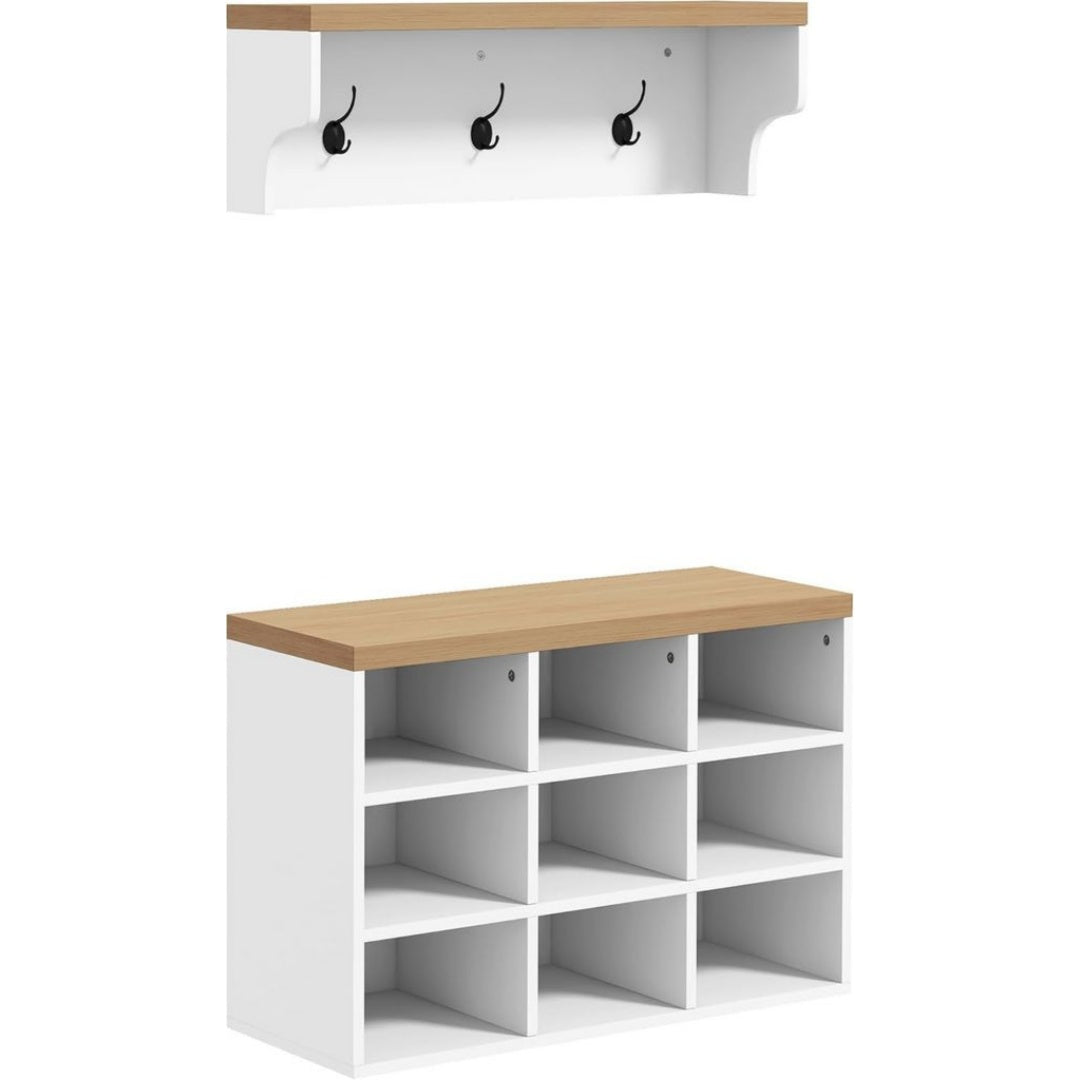etagere en Panneau de Particules de Couleur Noir