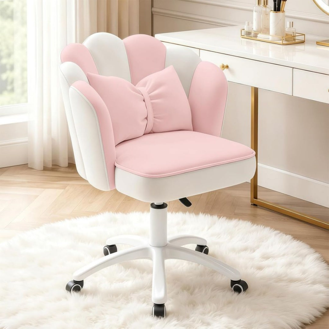 Tissu Velours PremiumConfectionne dans un velours doux et moelleux – Fauteuil de Bureau Ergonomique
