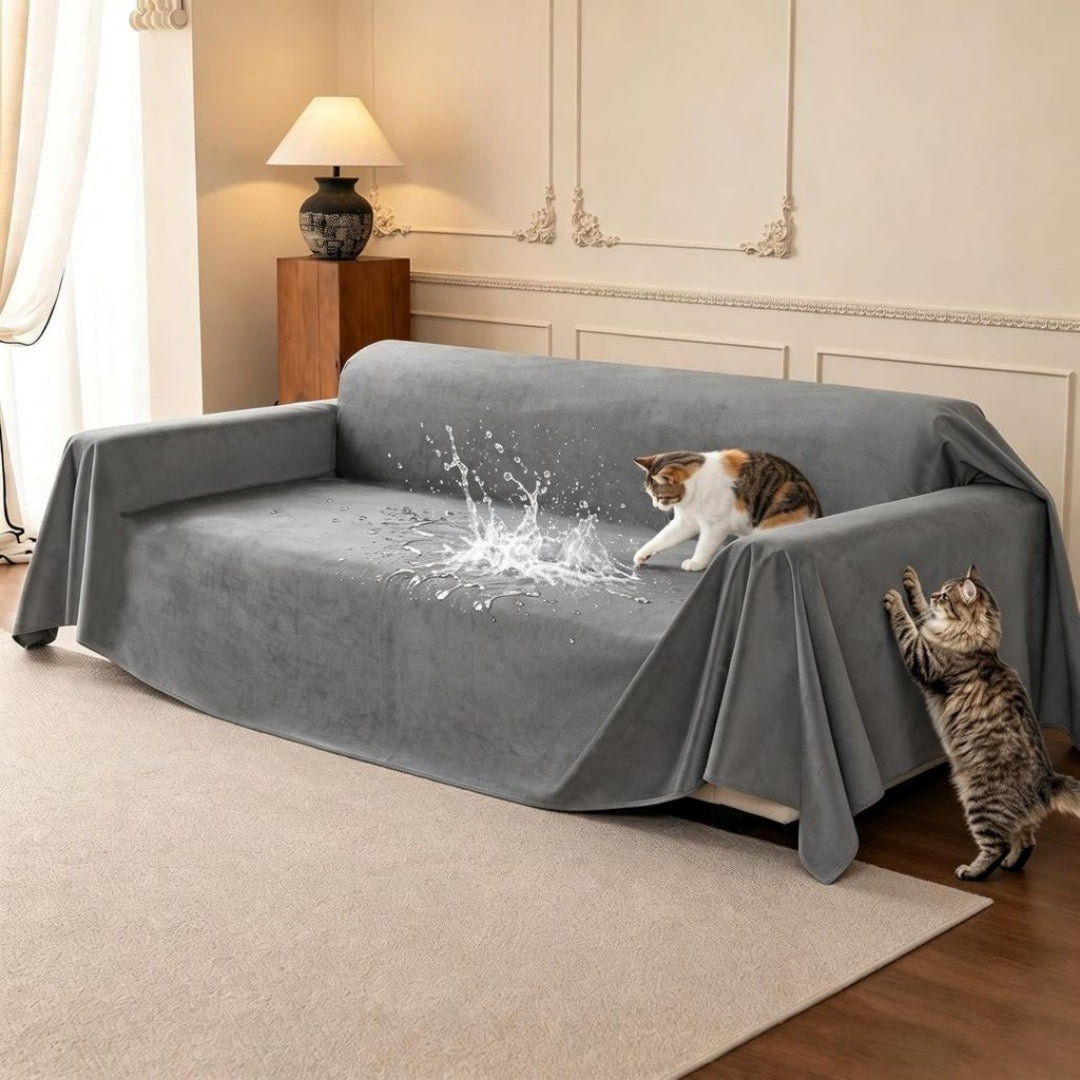 Canape d'Angle en Tissu