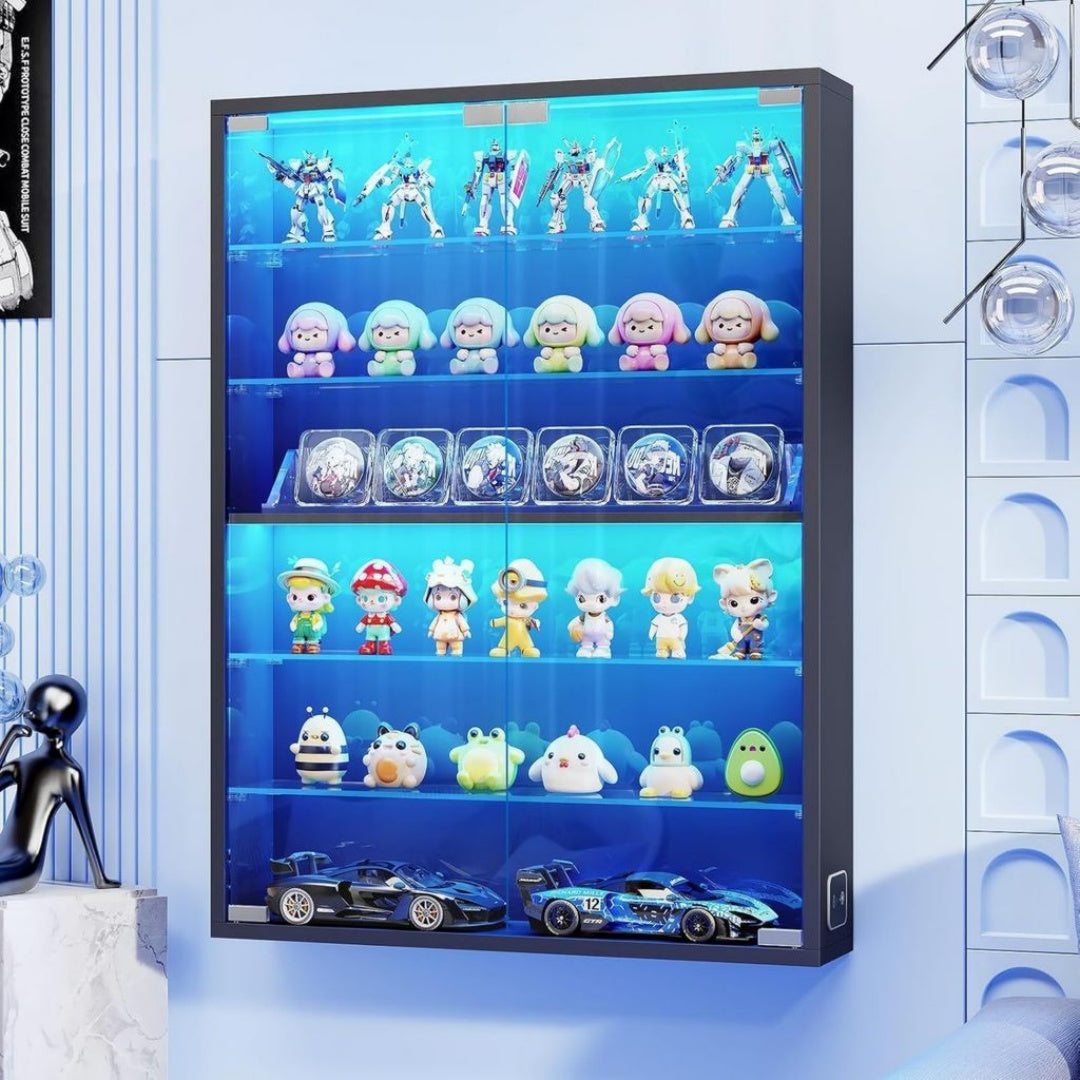 Vitrine en Verre, Finition Blanc