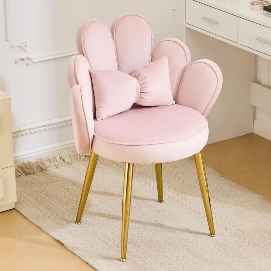 Fauteuil de Bureau Ergonomique en Metal – Assise avec coussin epais de 10
