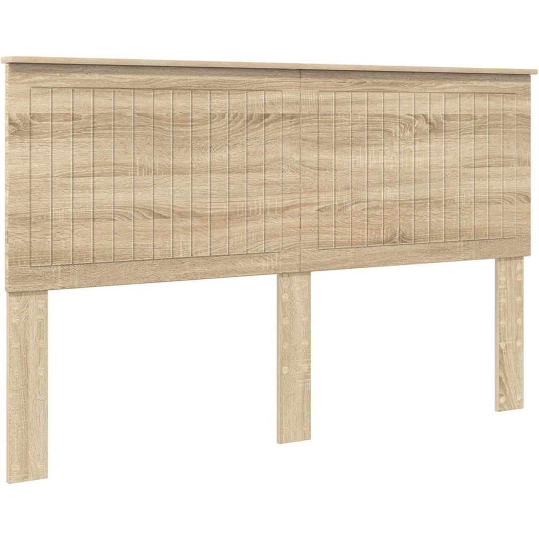 Lit en Bois d'Ingenierie – elegance moderneCette tete de lit apporte une touche chic a ta chambre